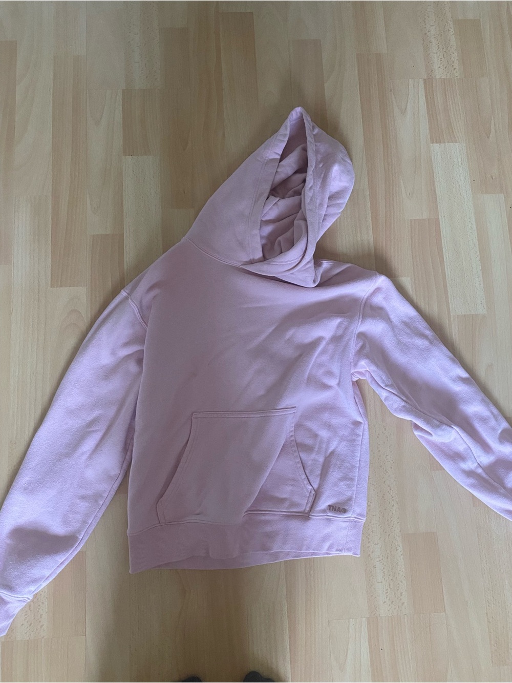 Aritzia TNA Pink Terryfleece Perfect fit Hoodie